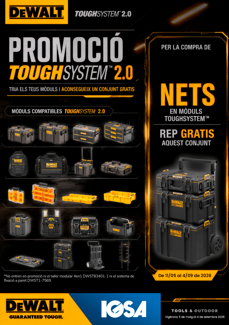 PROMOCIÓ! Conjunt Toughsystem de REGAL