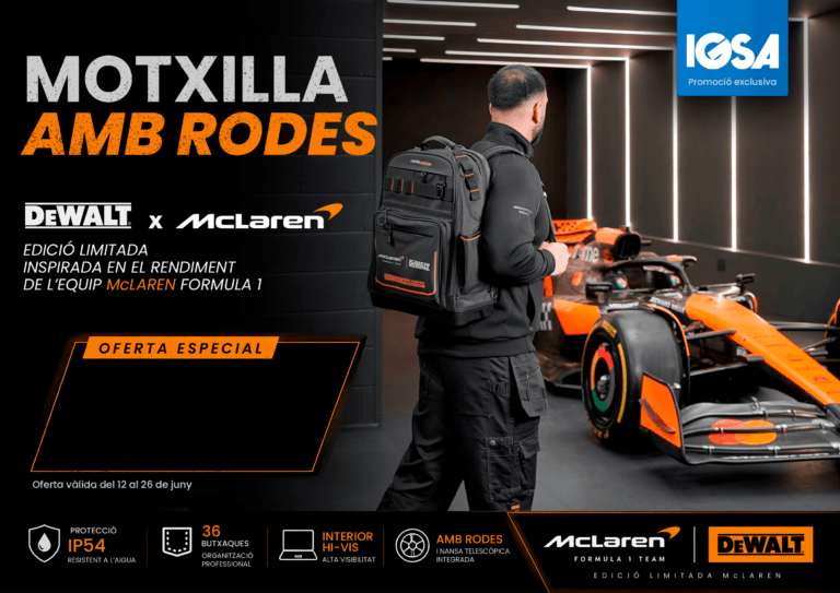 OFERTA! Motxilla amb rodes de DeWALT