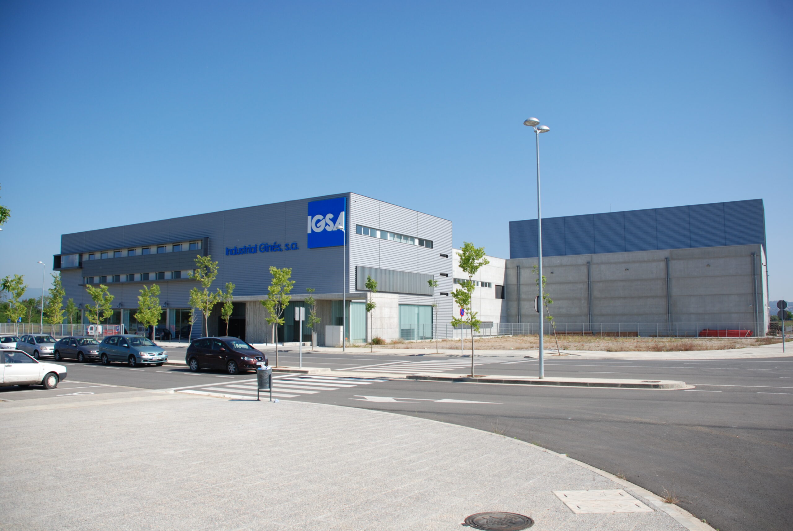 Industrial Ginés facilities in Girona