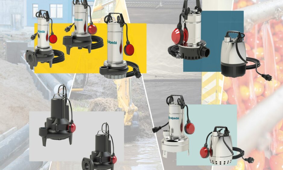 Calpeda GQ: submersible drainage pumps