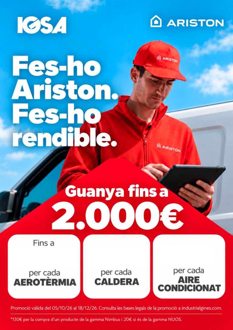 Promoció ARISTON! Fes-ho Ariston. Fes-ho rendible